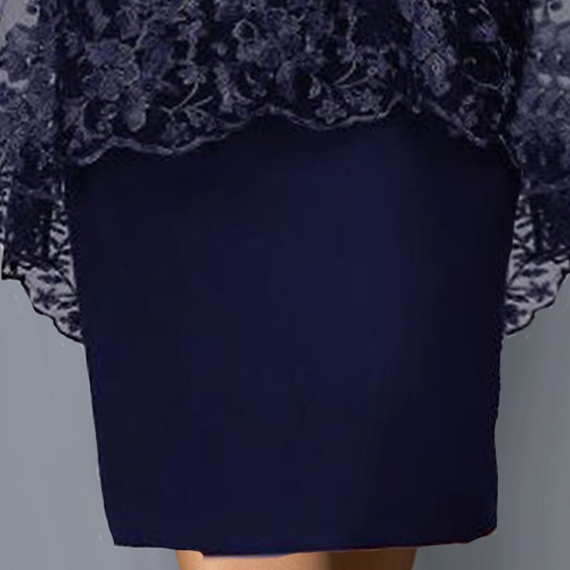 Women's Plus Size A Line Dress Midi Dress