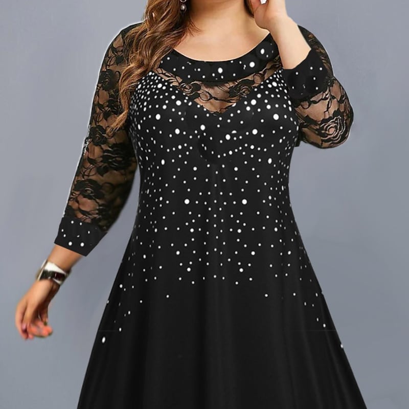 Women's Plus Size Curve A Line Dress