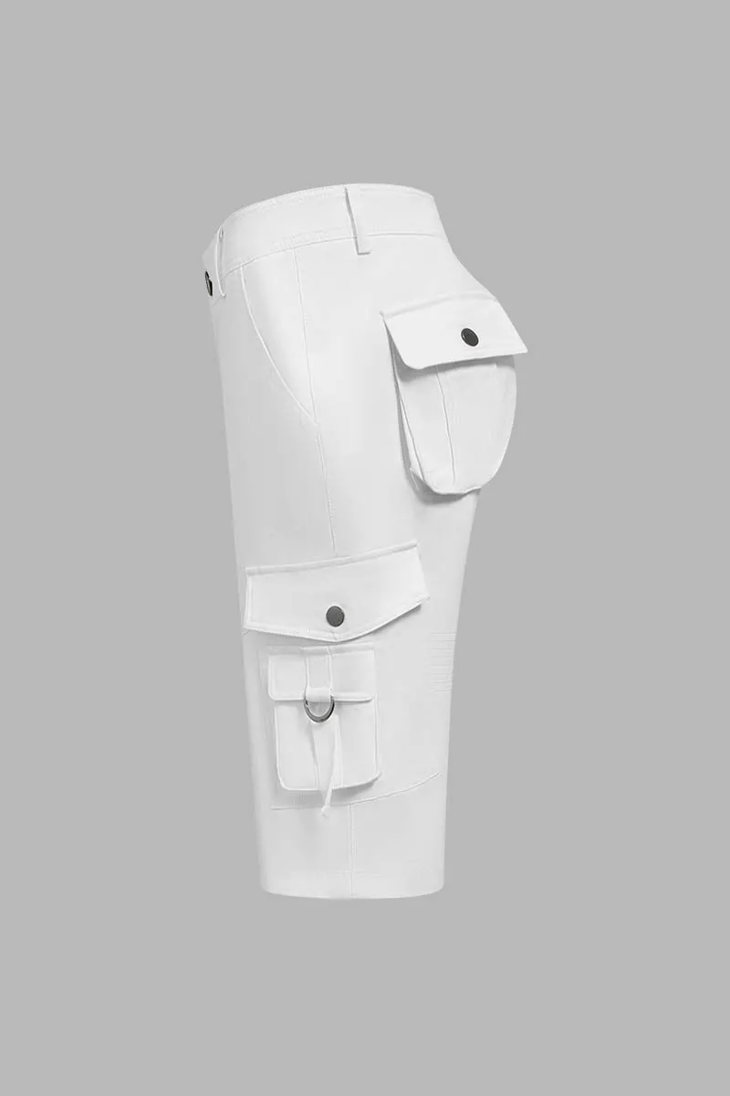 🔥LAST DAY 90% OFF🔥Flap Pocket Design Bermuda Cargo Shorts