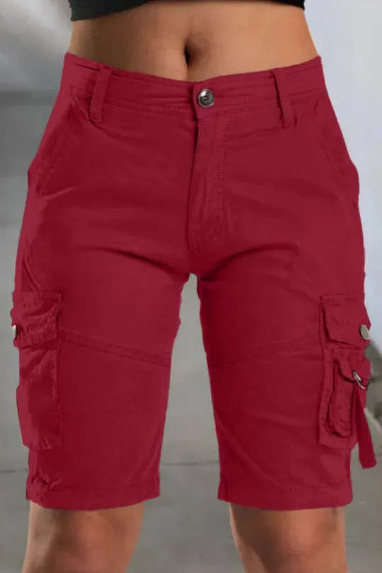 🔥LAST DAY 90% OFF🔥Flap Pocket Design Bermuda Cargo Shorts