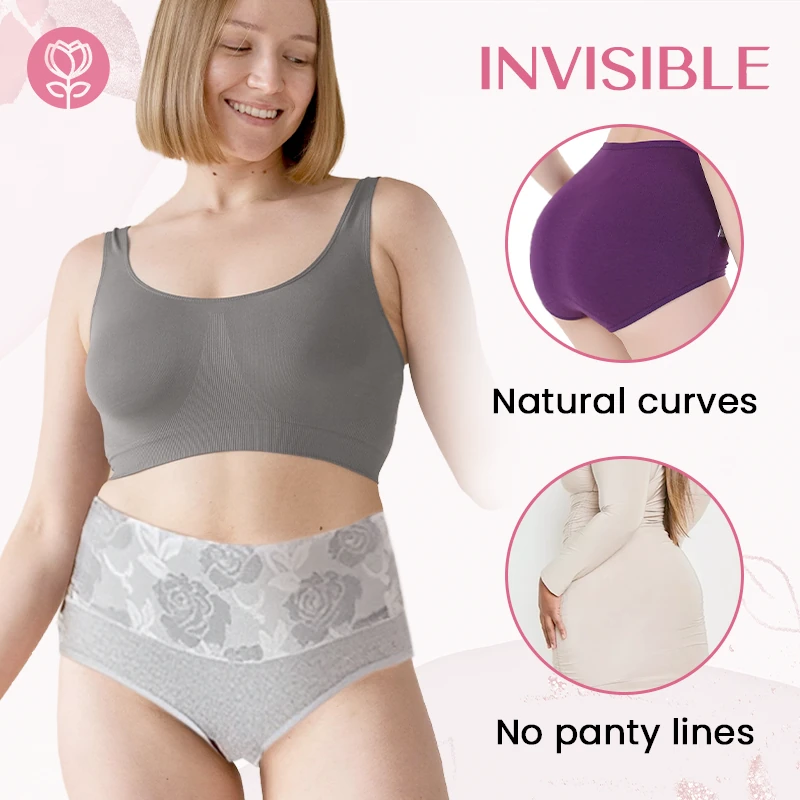 7-Pack Only $23.96! 🔥Clearance sale, limited stock 🔥BloomyFit - High Waist Antibacterial Panties（Buy 2 Free Shipping）