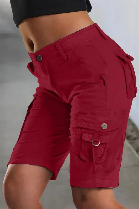 🔥LAST DAY 90% OFF🔥Flap Pocket Design Bermuda Cargo Shorts