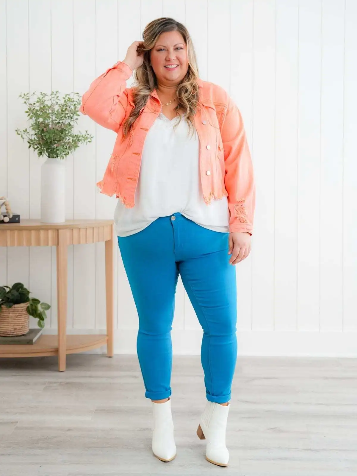 🔥6 Colors Pack only $24.99 🔥Taste The Rainbow Mid Rise Hyper Stretch Skinny Jeans (Multiple Colors)