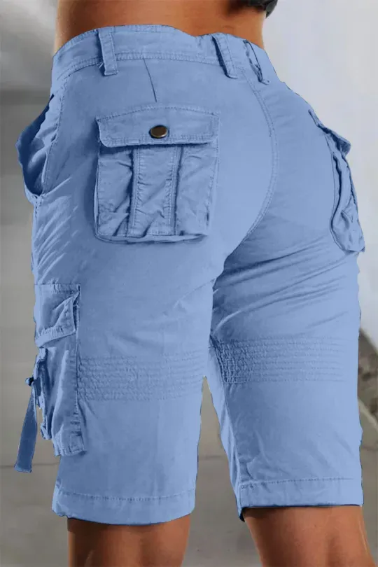 🔥LAST DAY 90% OFF🔥Flap Pocket Design Bermuda Cargo Shorts