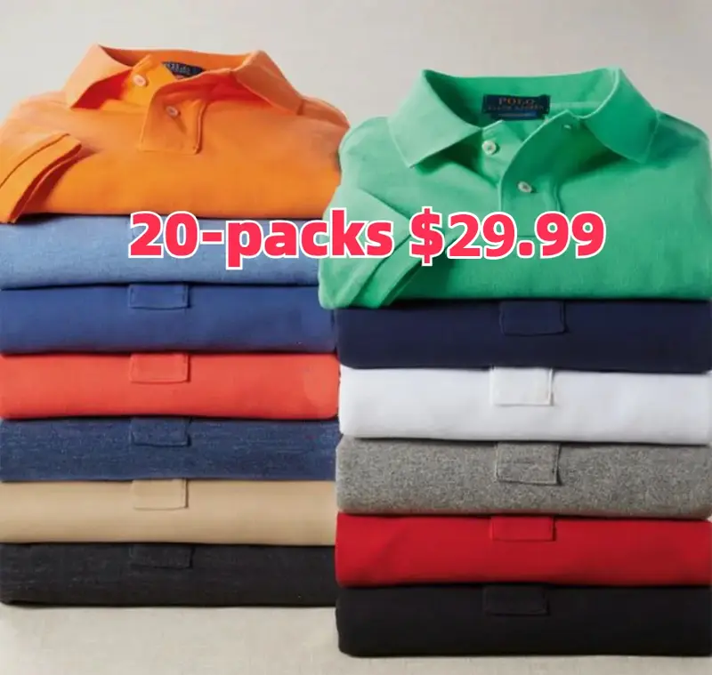 ✨ 20 PACK IN DIFFERENT COLOR Men's Shirt